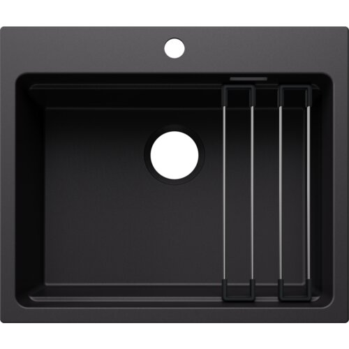 Blanco sudoper ETAGON 6 SILGRANIT pribor inox nosači, bez InFino pribora - CRNA Cijene