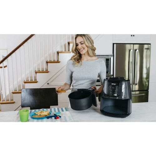 Ninja airfryer AF100EU single Basket/3.8L/1550W, siva Slike