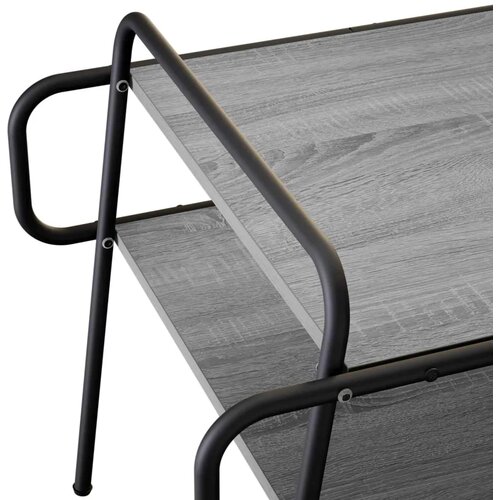  Stolić za kavu Siva Sonoma 100 x 50 x 51 cm Konstruirano drvo - Siva Sonoma 100 x 50 x 51 cm Slike