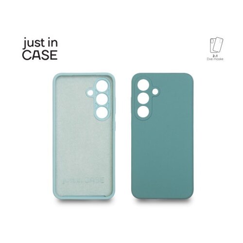 Just_in_Case 2u1 Extra case MIX PLUS paket maski za telefon Samsung S25 ZELENI ( MIXPL235GN ) Slike