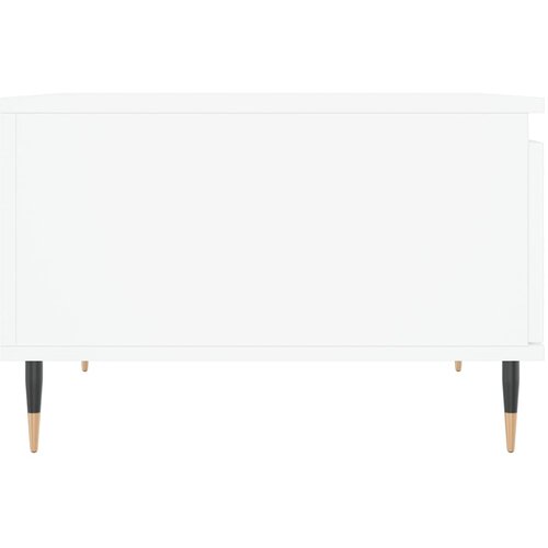  Stolić za kavu bijeli 55 x 55 x 36,5 cm od konstruiranog drva Slike
