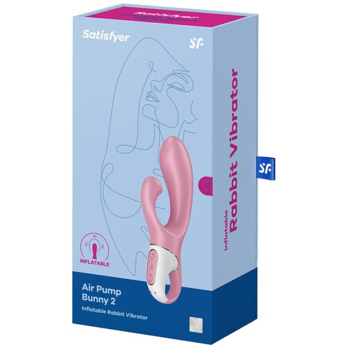 Satisfyer AIR PUMP BUNNY 2 LIGHT RED Cene