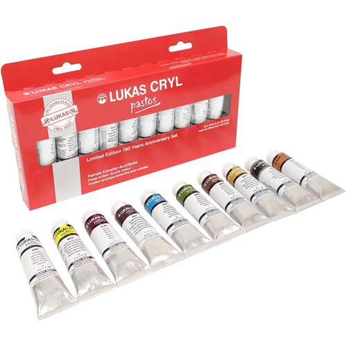 Lukas Cryl Pastos akr.barve set 10x37 ml, (20615090) Slike