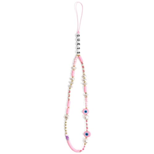 Guess GUSTBOHP zapestnica / obesek za telefon - Beads Shell roza Slike