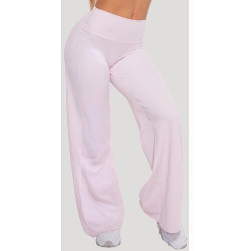 GymBeam Women&lsquo;s Flow Straight Pants Blush S Cene
