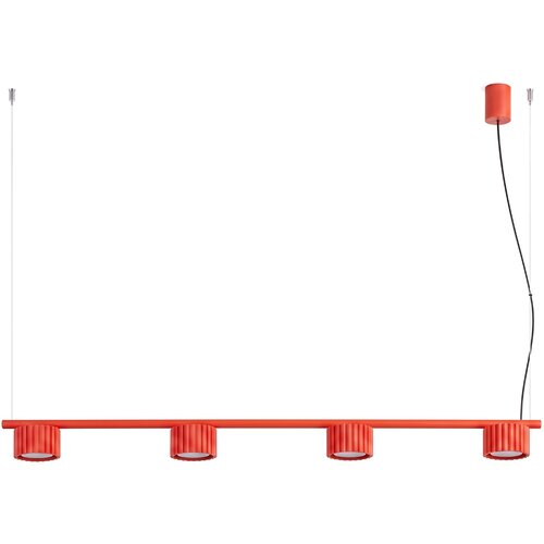 Sollux Lighting Lestenec AURA 4 rdeča Gx53, (5000285175) Cene
