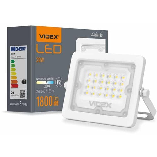 VIDEX led reflektor luca 20W 1800lm 5000K IP65 Slike