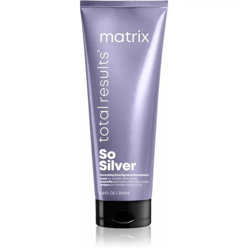 Matrix Total Results So Silver maska neutralizirajući žuti tonovi 200 ml