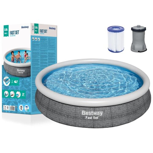  Ekspanzijski bazen 366 x 76 cm Bestway 57445 Cene