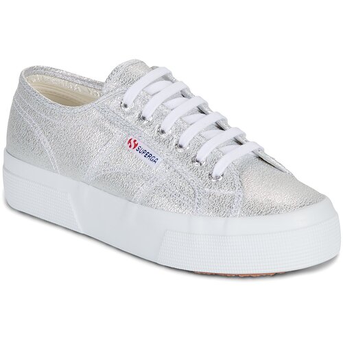 Superga 2740 PLATFORM LAME Srebrna Slike
