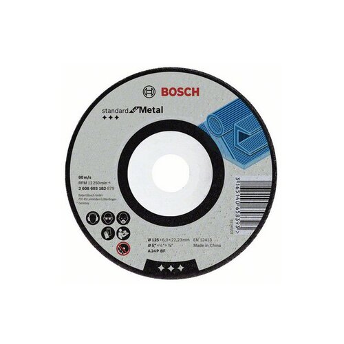 Bosch rezna ploča ispupčena 125x6 2.608.603.182 Slike