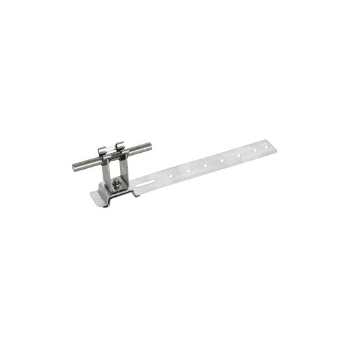 DEHN Držač krovnog vodiča grip Al/StSt H 32 mm Rd 8 mm sa podupiračem L 205 mm 206171 DLH DG 8 H32 L205 V2A AL držač krovnog vodiča Slike