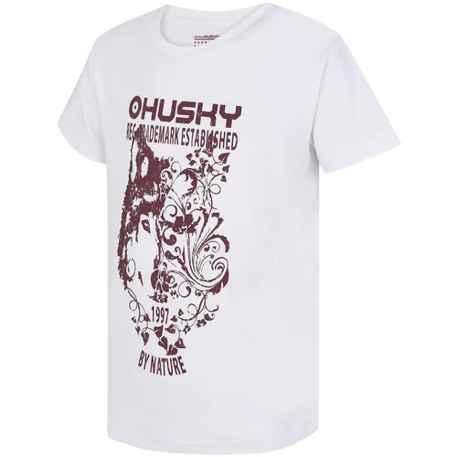 Husky Children's functional T-shirt Tash K white
