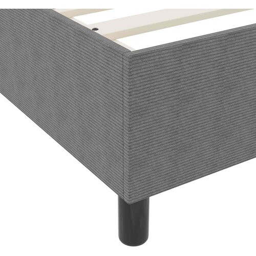  Krevetna platforma Svijetlo siva 140 x 190 cm Kordura tekstil Slike