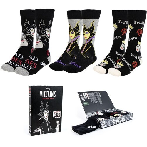 Disney SOCKS PACK 3 PIECES VILLANAS Cene