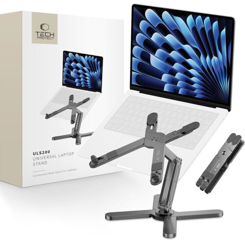 TECH-PROTECT ULS200 STAND UNIVERZALNO STOJALO ZA PRENOSNIK SIVO, (21980305) Cene