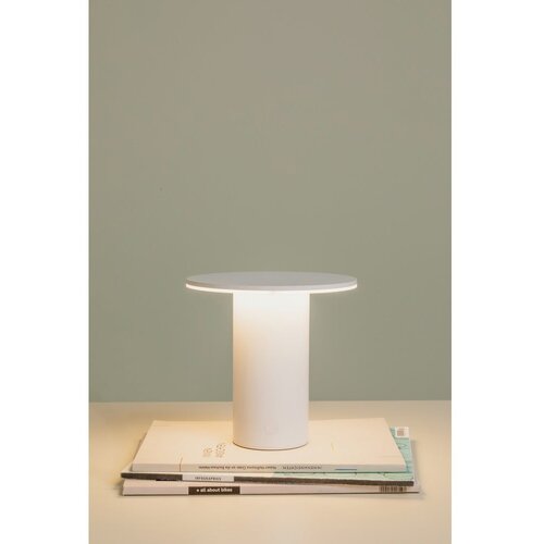 Remember bijela led stolna lampa s mogućnosti zatamnjivanja (visina 18 cm) fungo Slike