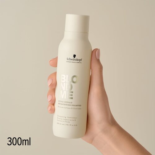 Schwarzkopf Professional Blondme Bond Repair Brightening Shampoo svjetlucavi &amp;scaron;ampon za plavu kosu 300 ml Slike