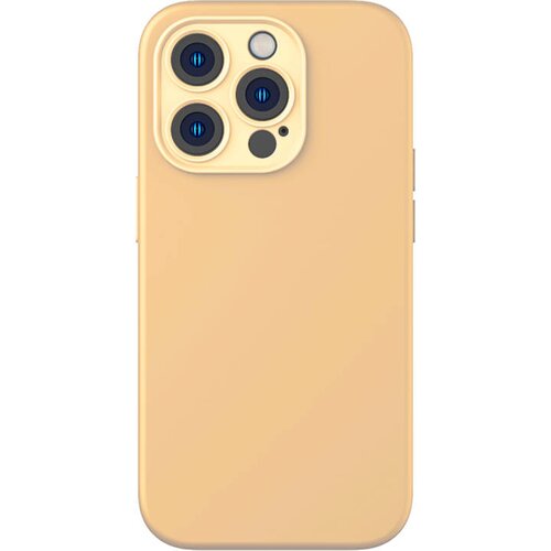 Baseus Ovitek Liquid Silica Gel za iPhone 14 Pro (Sunglow)+ kaljeno steklo + komplet za čiščenje, (20605193) Cene