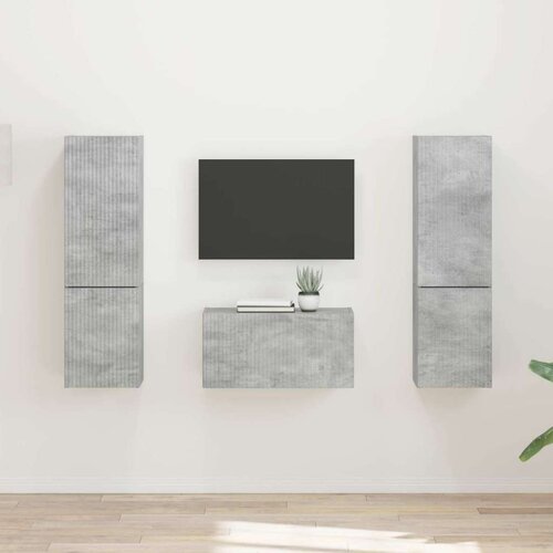 3 pcs Betonski sivi Cijene