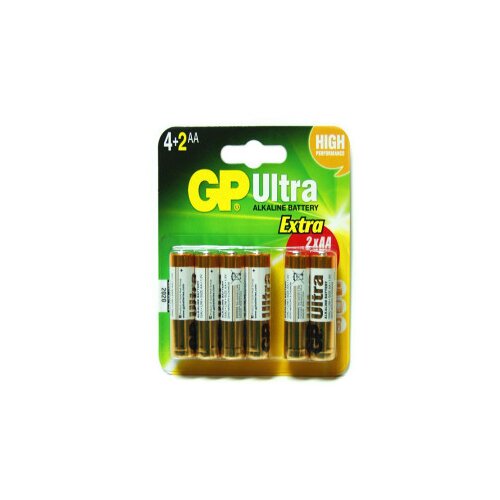 Gp baterija ultra alkalna LR06 AA 4+2 ( 4348 ) Cene