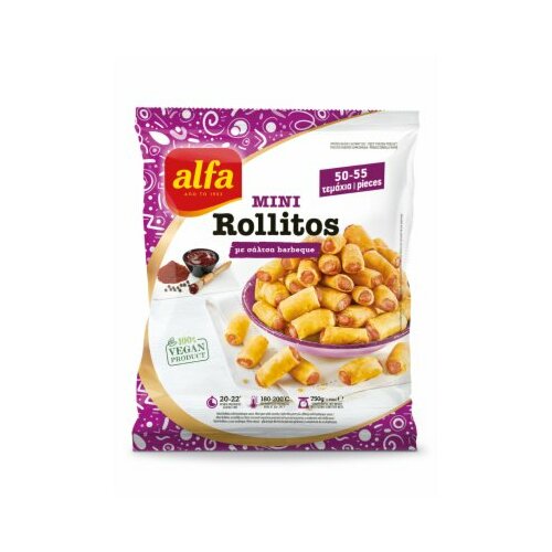 Alfa Foods smrznute mini rollitos ukus roštilja 750G Slike