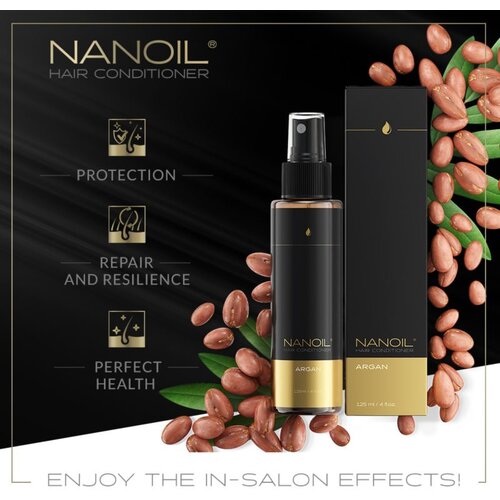 Nanoil Argan hranjivi regenerator bez ispiranja s arganovim uljem 125 ml Slike