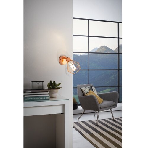 Eglo zapata reflektor/1, led, g9, 1x2,5w, 360lm, bakar/čelik/bijelo staklo Slike