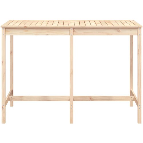  Vrtni stol 159,5 x 82,5 x 110 cm od masivne borovine Slike