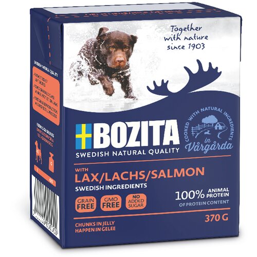 Bozita Ekonomično pakiranje zalogaji u želeu 12 x 370 g - Losos Cene