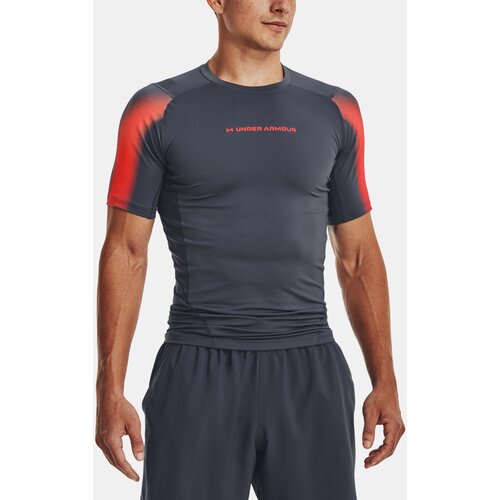 Under Armour T-Shirt UA HG Armour Novelty SS-GRY - Men Slike