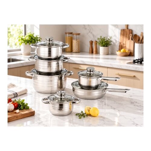  Silver Original 12-delni set posuđa od inoxa ( KLK2680 ) Slike