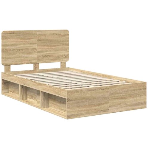  Okvir za krevet Sonoma 120 x 190 cm Čvrsto borovo drvo Slike