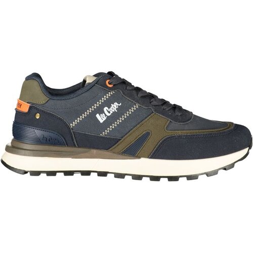 Lee Cooper mu&amp;scaron;ke tenisice LCM628415 sa smeđim detaljima tamnoplave Slike