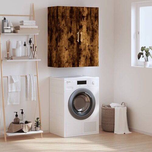 The Living Store Stenska omarica dimljen hrast 69,5x34x90 cm - Stenska Omarica, (21430374) Slike