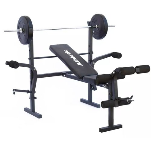 Athletic Fitness bench s uključenim utezima Cijene