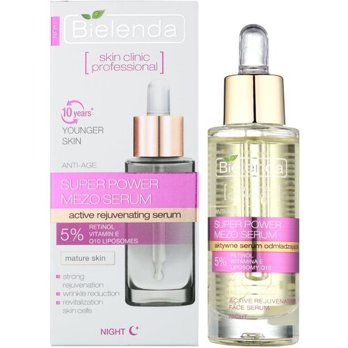Bielenda Skin Clinic Professional Rejuvenating pomlajevalni serum za zrelo kožo 30 ml Slike
