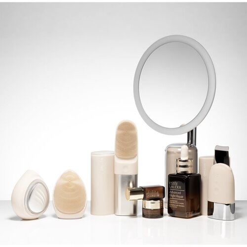 Notino Beauty Electro Collection Facial cleansing brush and heating eye massager krtačka za či&amp;scaron;čenje obraza &amp;amp; ogrevalni masažni pripomoček za področje Slike