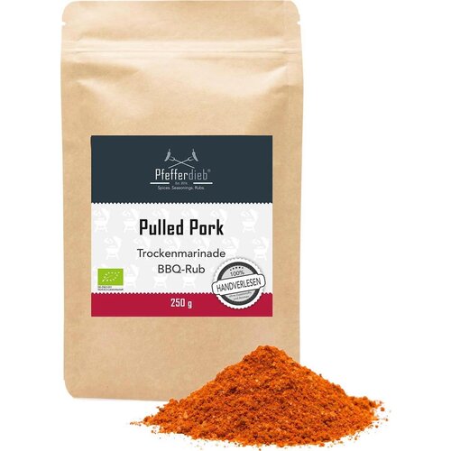 BIO Pulled Pork - BBQ Rub - 250 g Slike