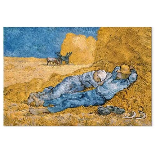  Slika - Vincent van Gogh &amp;ndash; Noon: Rest from Work 30x20 Standard Slike