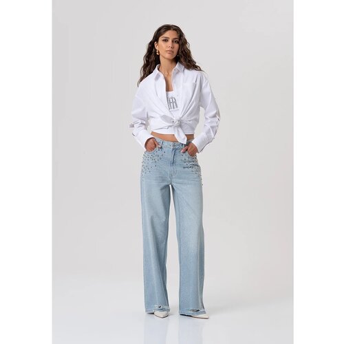 Fracomina Jeans FP26SV2007D40003 Modra Cene
