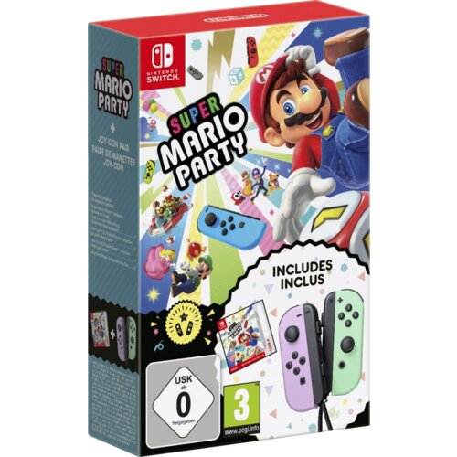 Nintendo Igra za Switch: Super Mario Party code + 2 Joy-Con Cijene