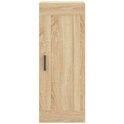  Visoka komoda hrasta sonome 34,5x34x180cm od konstruiranog drva Slike