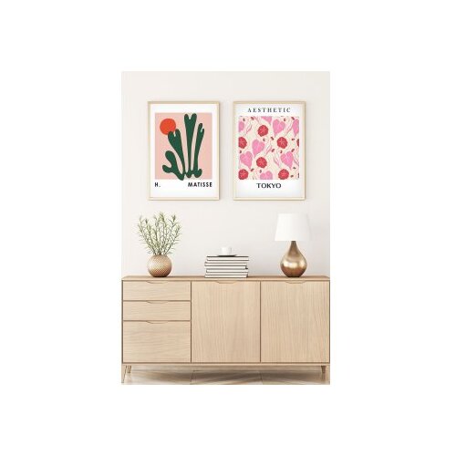 WALLXPERT Uramljena slika Huhu166, 50x70 cm , 2 dijela Cene