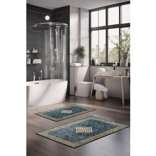  CT-5069 multicolor bathmat set (2 pieces) Cene