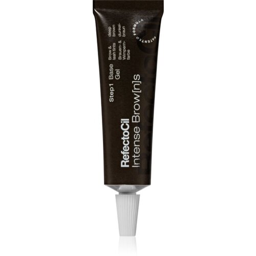 RefectoCil Intense Brow[n]s Base Gel barva za obrvi in trepalnice z gelasto teksturo odtenek Deep Brown 15 ml Cene
