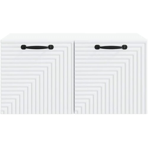  TV ormar za zid Bijela 59 5 x 41 x 30 cm Konstruirano drvo - Bijela 59 5 x 41 cm Slike