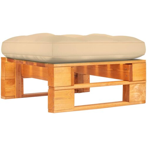 The Living Store Vrtni tabure iz palet medeno rjava impregnirana borovina - Tabure Iz Palet, (21464849) Slike