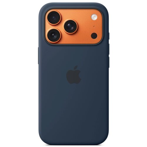 Apple iPhone 17 Pro Silicone Case with MagSafe &ndash; Midnight Cene