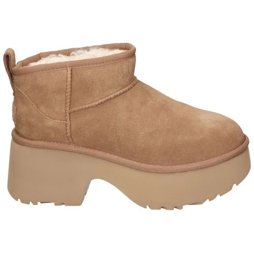 Ugg Gležnjarji CLASSIC ULTRA MINI NEW Kostanjeva